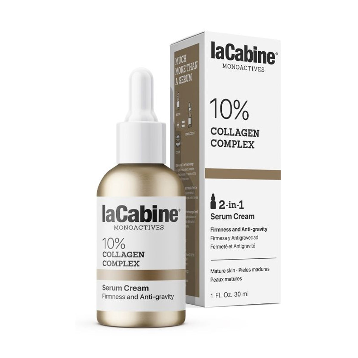 Lacabine 10% Collagen Complex 2 in 1 Serum Cream 30ml